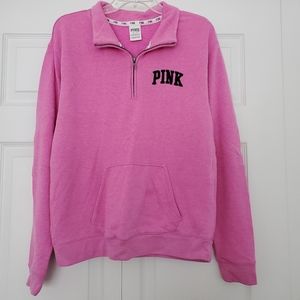 VS PINK Quarter Zip-Up